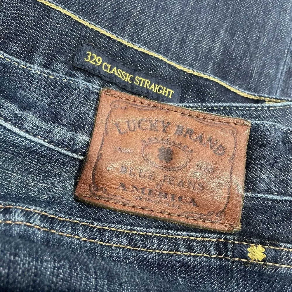 lucky brand men's jeans classic‎ straight 329 40x32